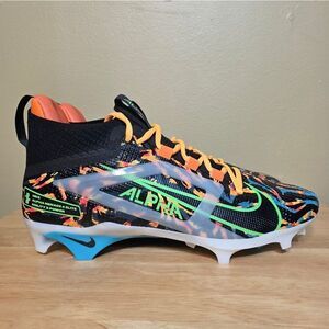 Nike Travis Kelce Alpha Menace 4 Elite Football Cleats HF4316-001 Men's 10.5